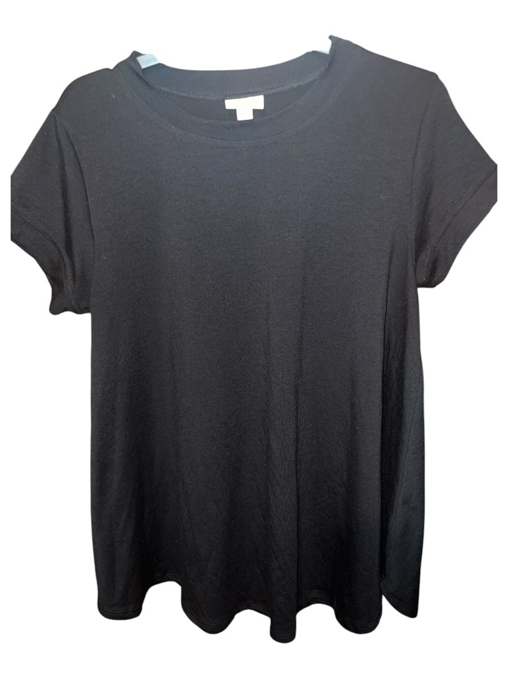 LuLaRoe Black Short Sleeve Crew Neck Tee